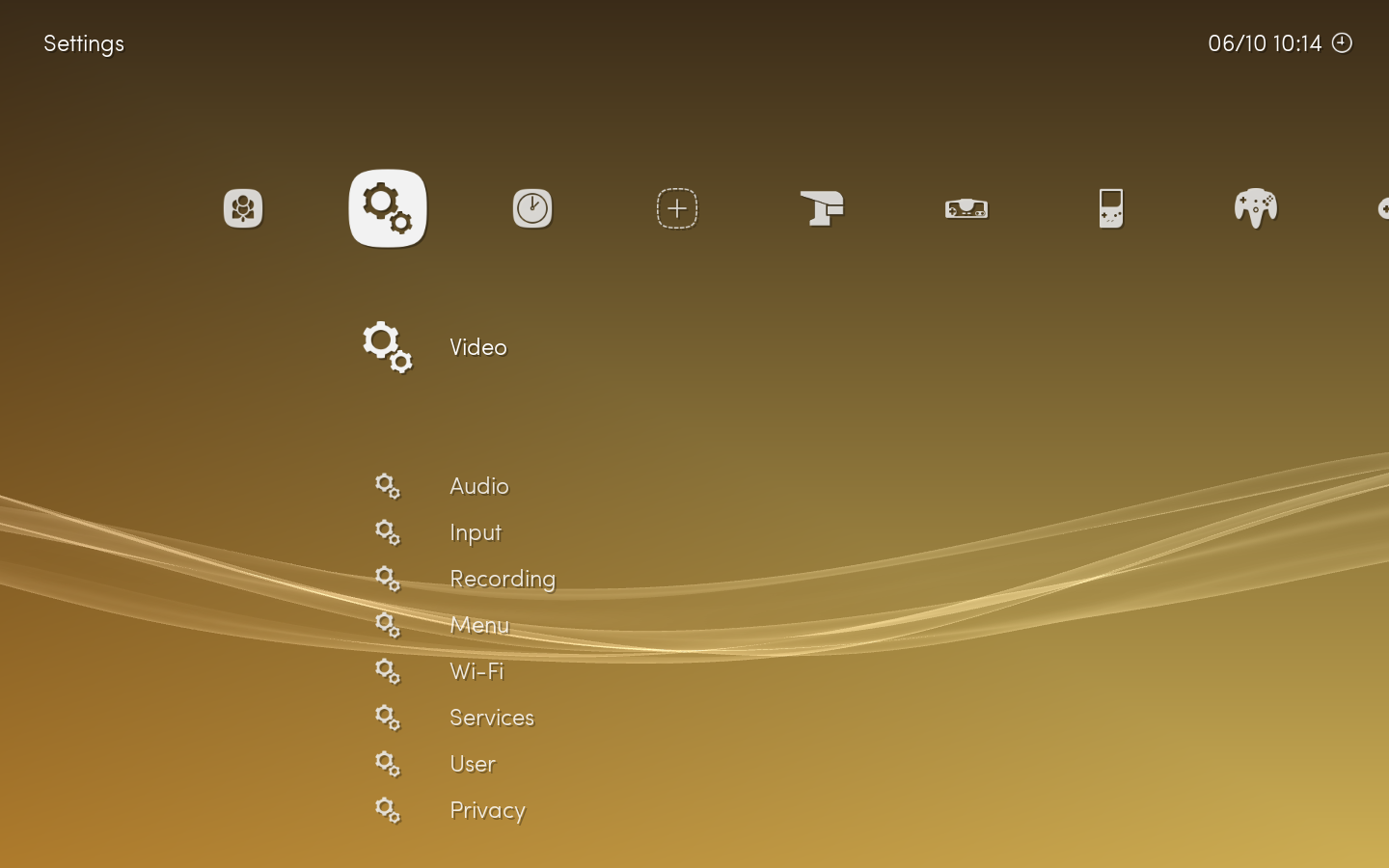 Simplified interface